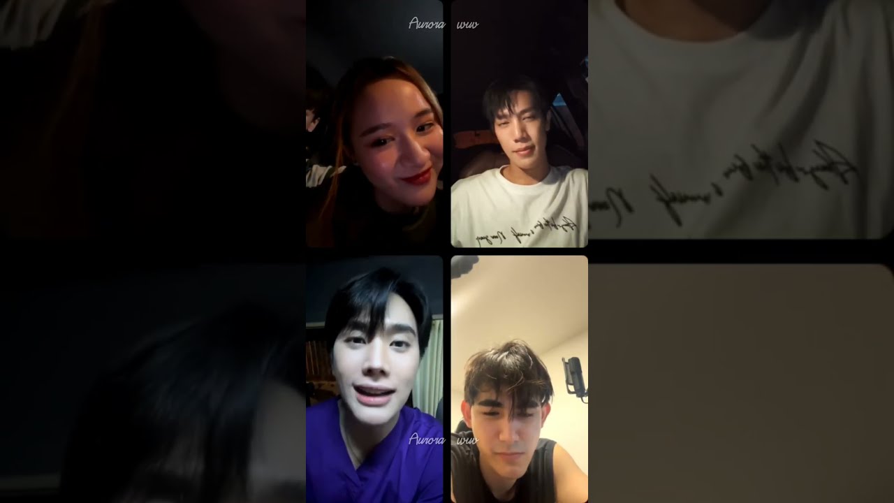 (Wandee Goodday) 240614 인스타 라이브 IG Live [ GreatInn ThorFluke Drake ]
