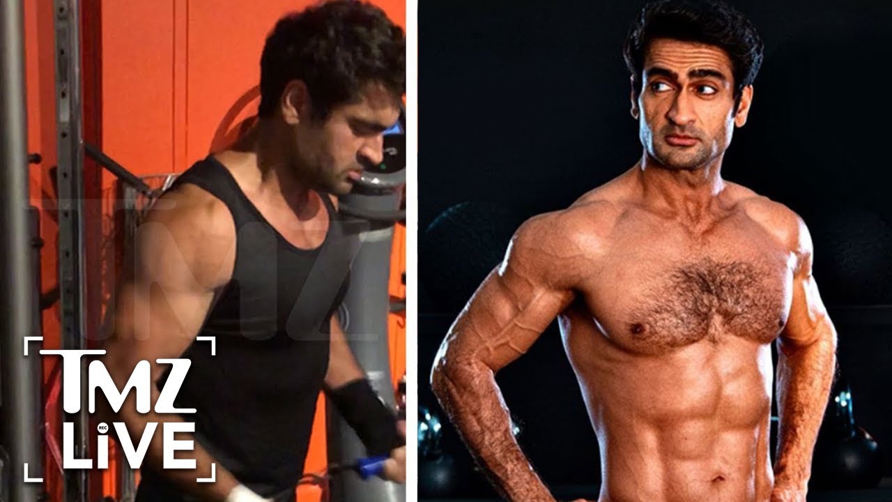 Kumail Nanjiani's Intense Workout Regimen to Get Body Ready For 'Eternals' | TMZ Live