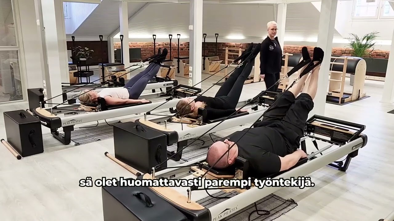 Työhyvinvointia parantavaa liikuntaa yrityksille. Pilateksesta apua sairaspoissaoloihin.