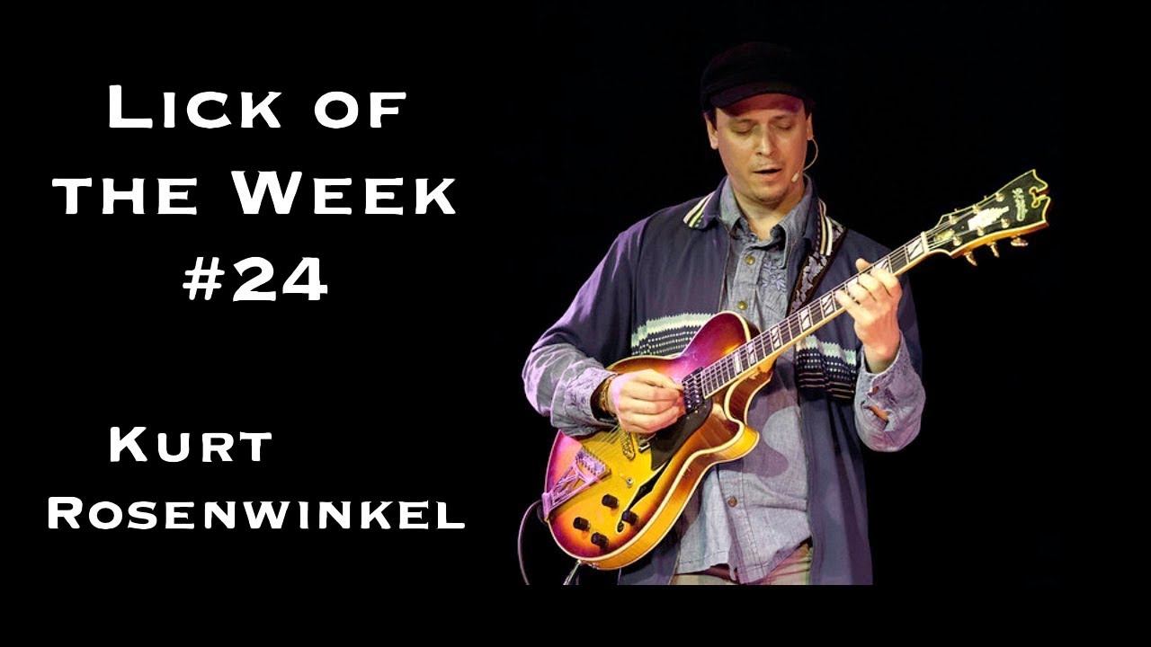 Lick of the Week #24 (Kurt Rosenwinkel Half Whole Diminished Pattern)