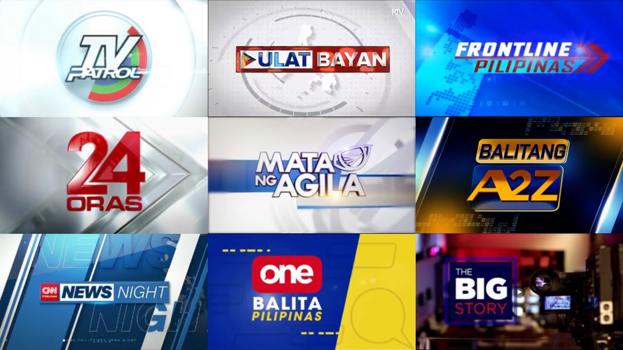 Philippine TV News Intros / Openings Compilation 2021