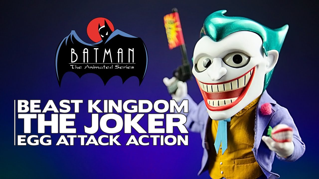 Beast Kingdom Egg Attack Action Figure The Joker from Batman The Animated Series