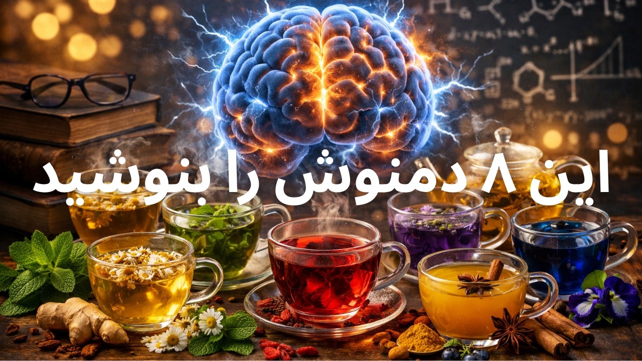 راز افراد باهوش: اگر این ۸ دمنوش را بنوشید، هوشتان چند برابر می‌شود