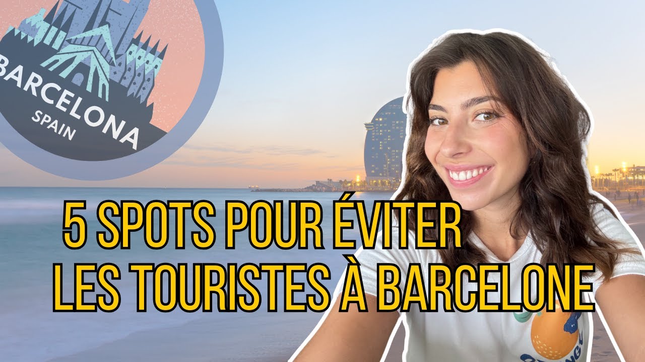 5 Spots pour ÉVITER les Touristes à BARCELONE!