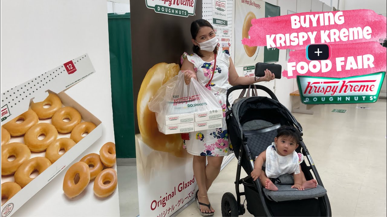 FOOD FAIR IN JAPAN ( Krispy Kreme Doughnuts )
