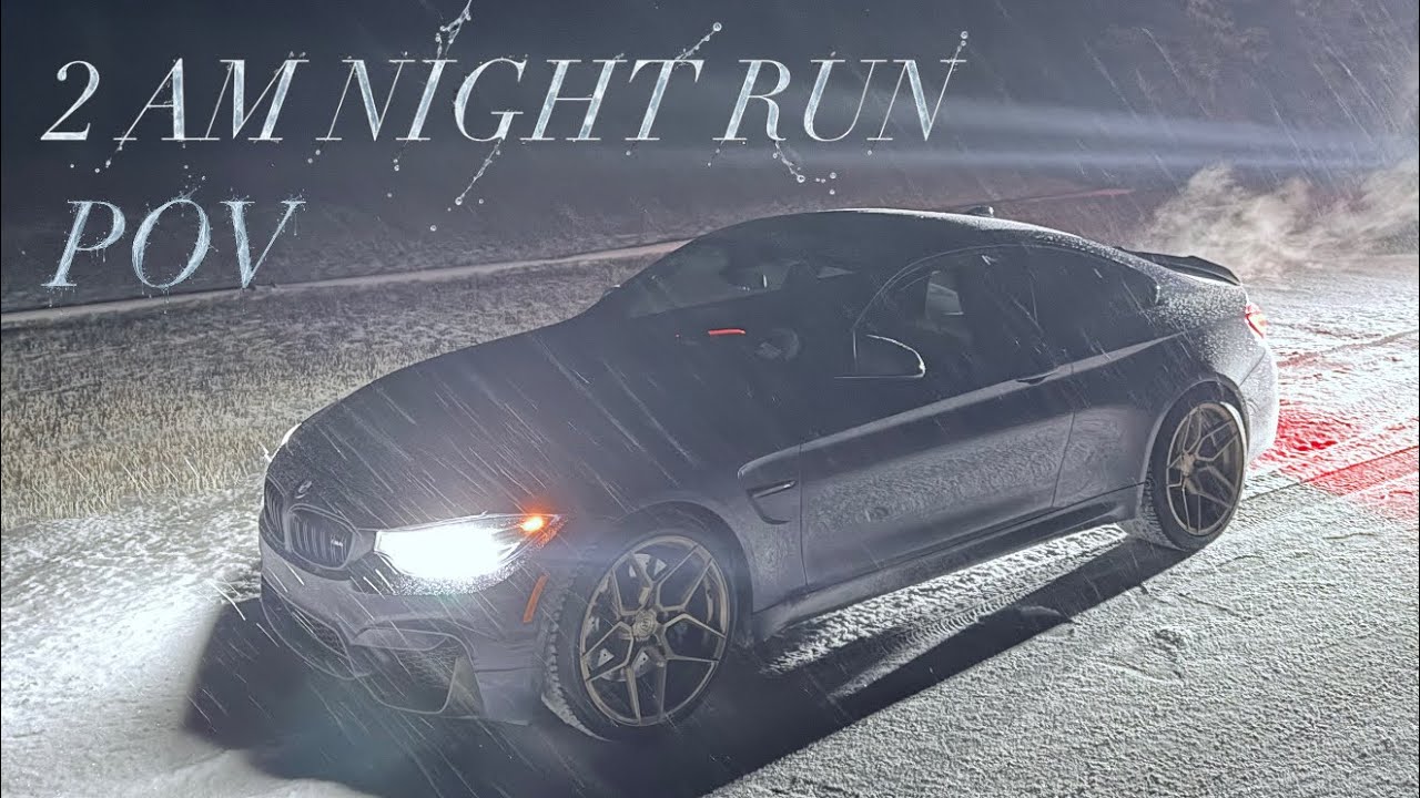 It’s 2 A.M. come drift with me - BMW M4 HERITAGE EDITION - [4K ASMR POV]