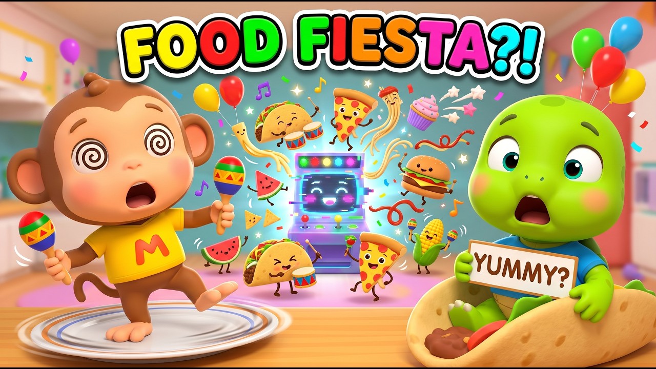 Food Fiesta Song | Fruits & Veggies for Kids