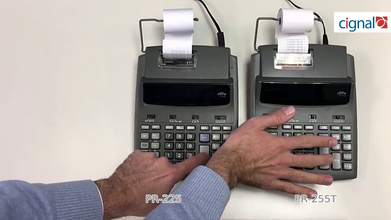 Calculadora Con Impresor Cifra Pr-255t