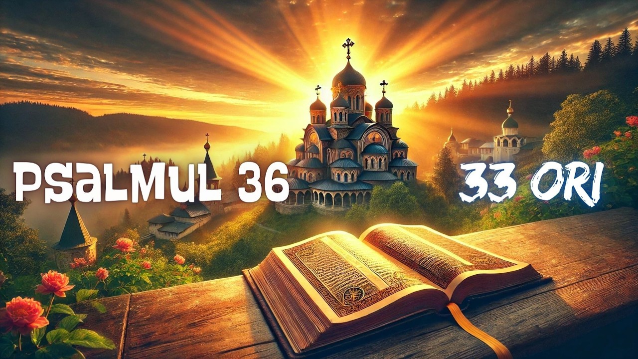 Psalmul 36: Dragostea și Dreptatea Lui Dumnezeu în Vremuri de Încercare ✨🙏❤️