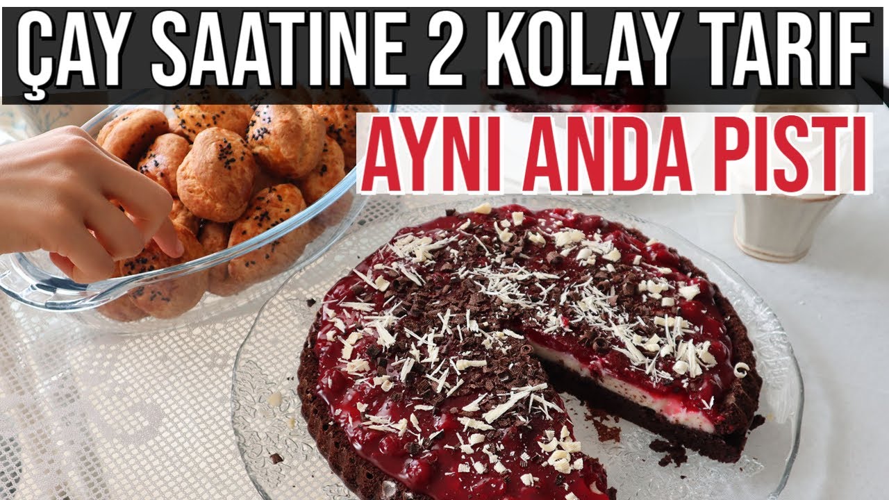 Aynı Anda Pişti! | Çay Saati İçin Nefis İki Tarif
