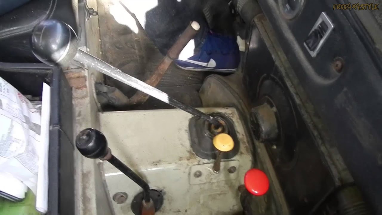 Ускоряющая передача (Overdrive). Land Rover Santana Series III 109 Especial 1978