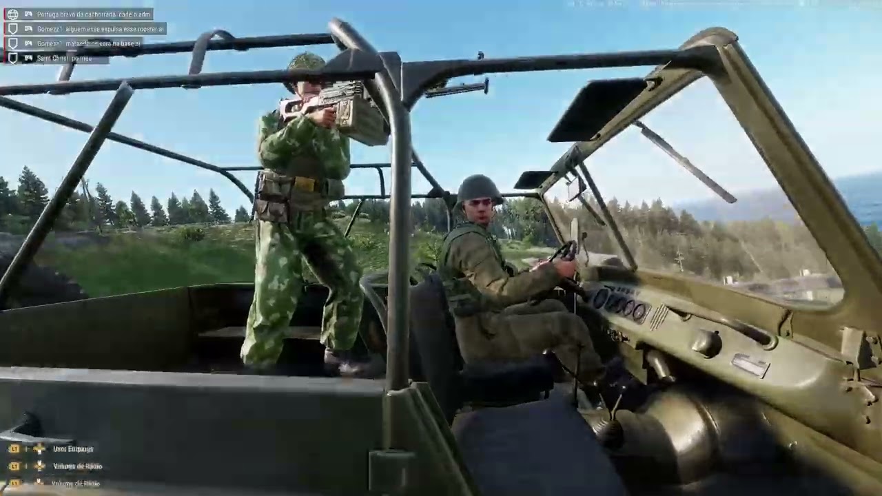 Arma Reforger_O pior esquadrão de escolta do Arma 🤣