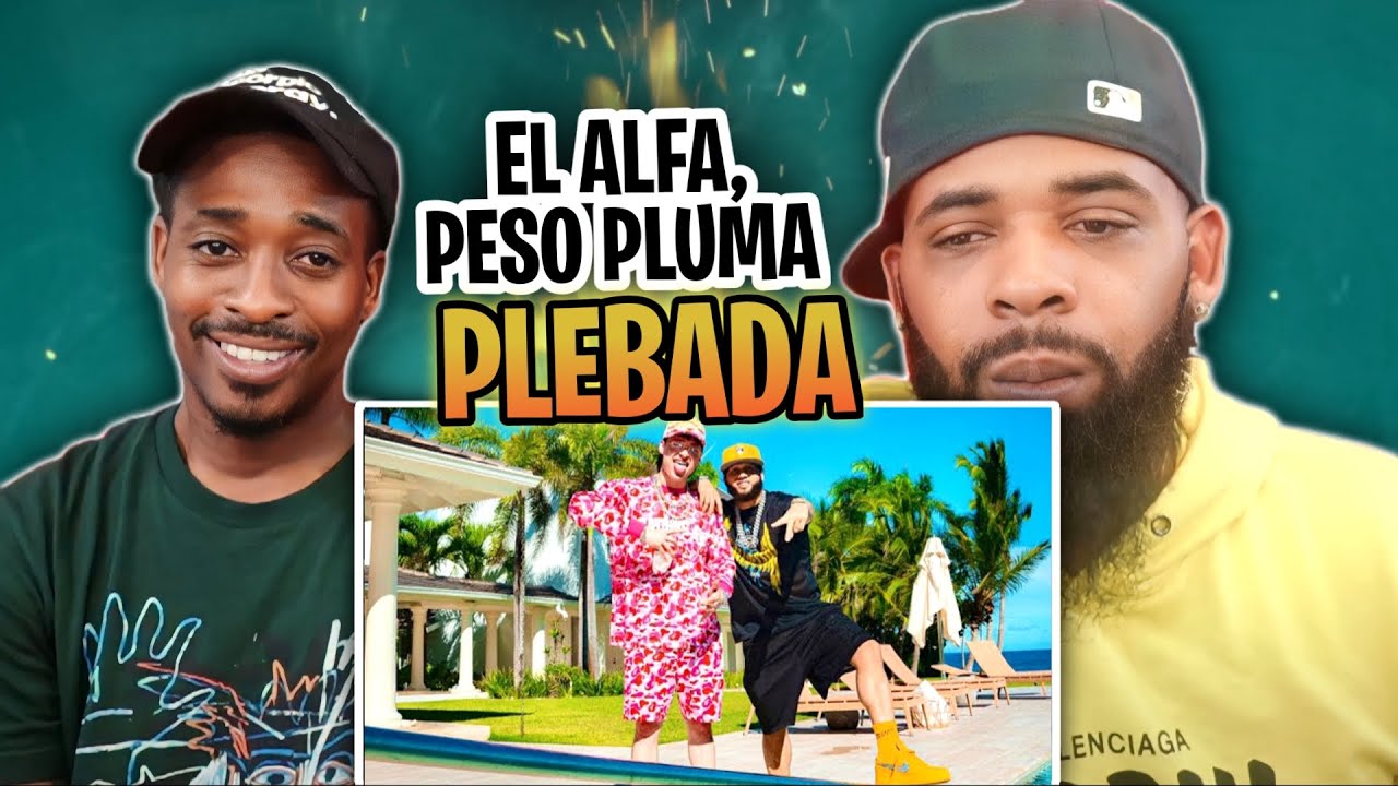 AMERICAN RAPPER REACTS TO -EL ALFA X Peso Pluma - Plebada (Video Oficial)