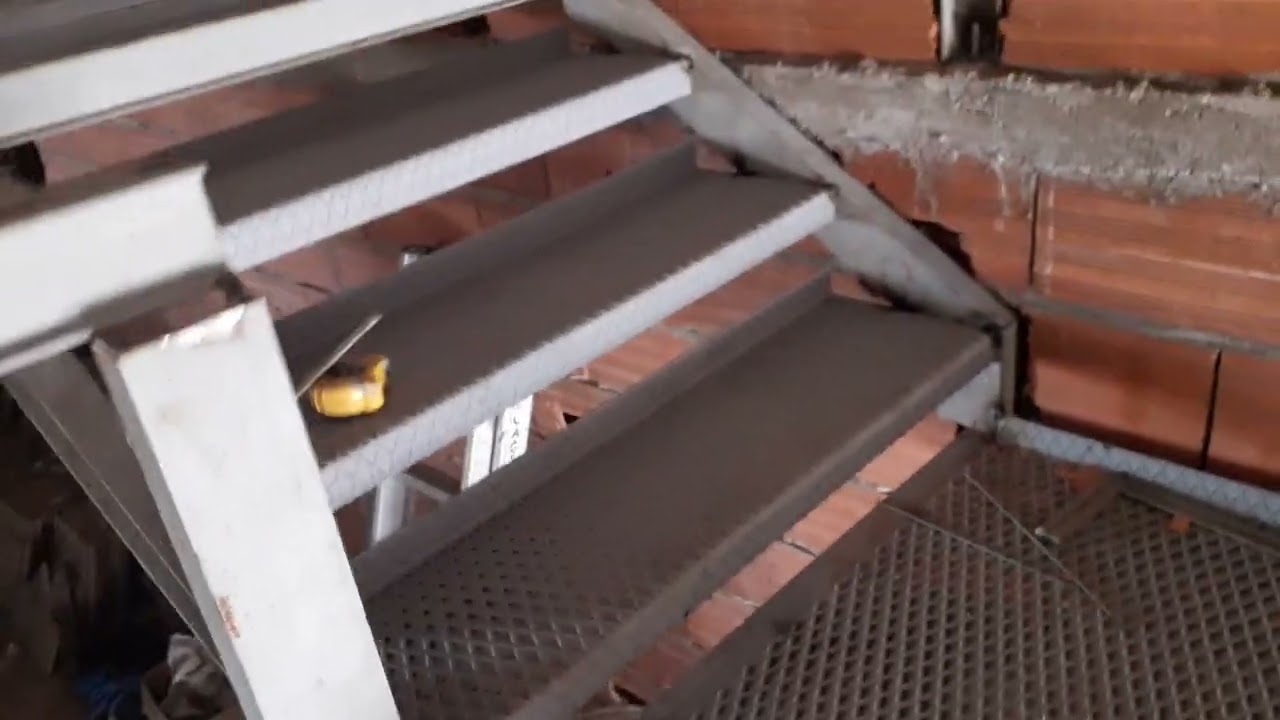 escalier metallique