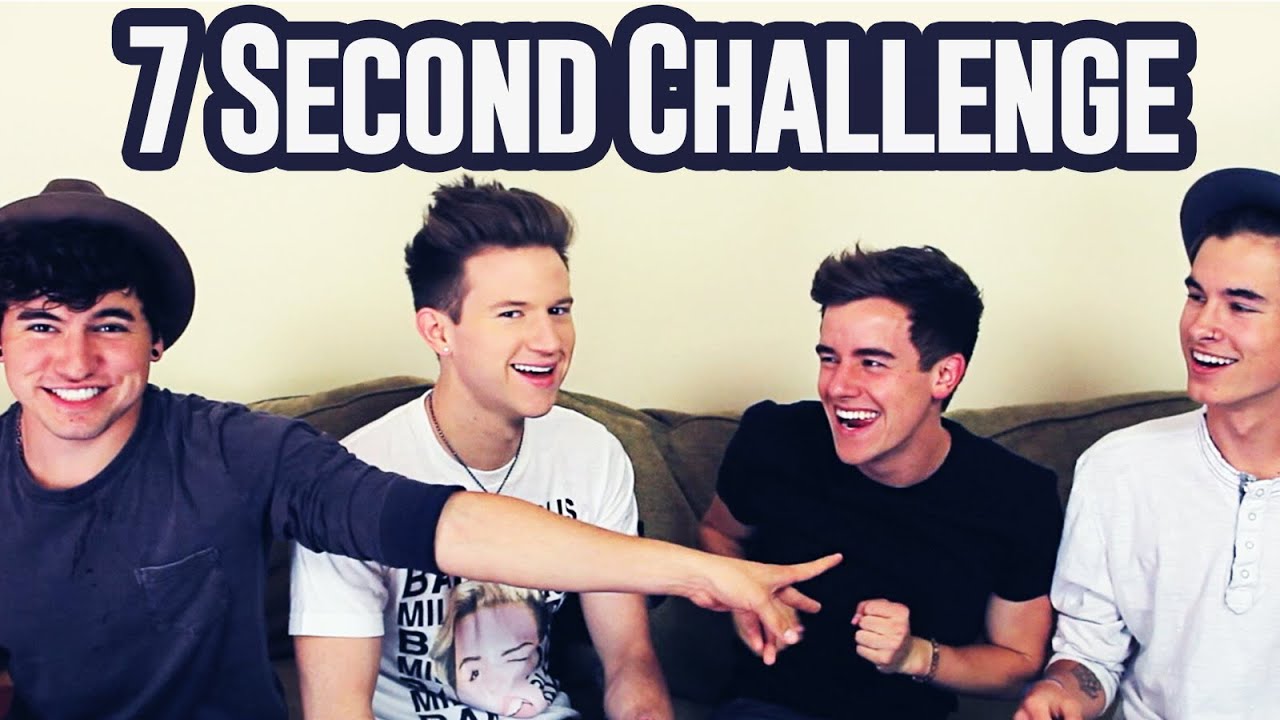 7 Second Challenge w/ My Roommates