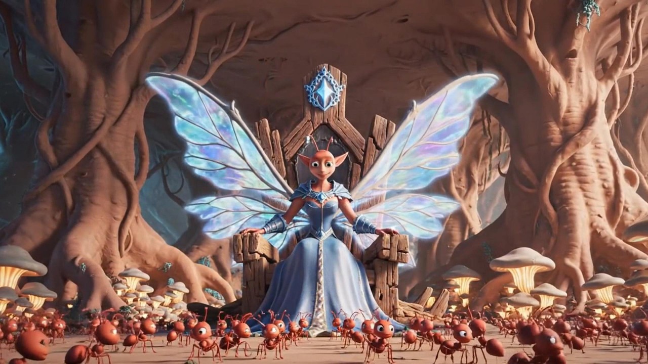 Ant Kingdom Adventure | Fairy Queen's Magic Forest 🧚‍♀️ Kids Fantasy Story