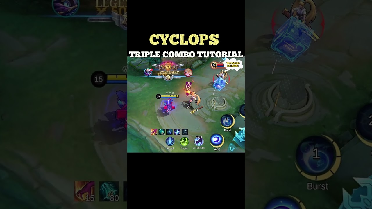 ☑️ Cyclops Combo Triple Tutorial from Ronaaa