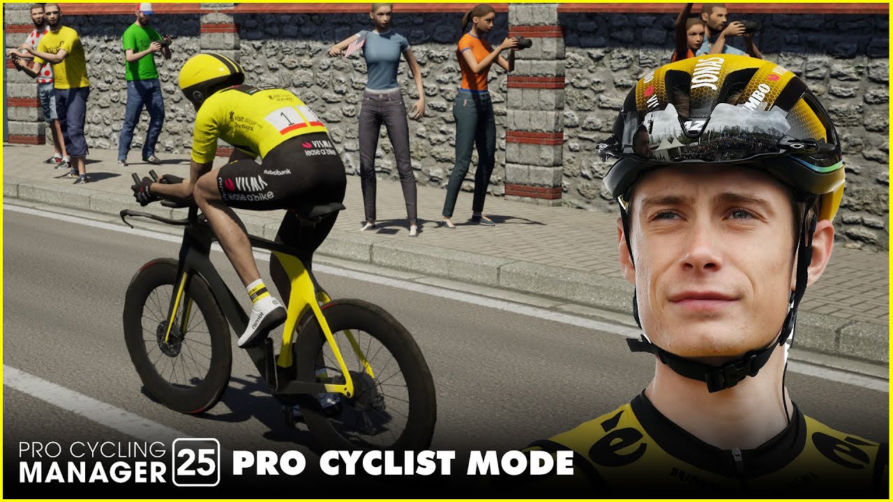 I Played As JONAS VINGEGAARD In Pro Cyling Manager 25