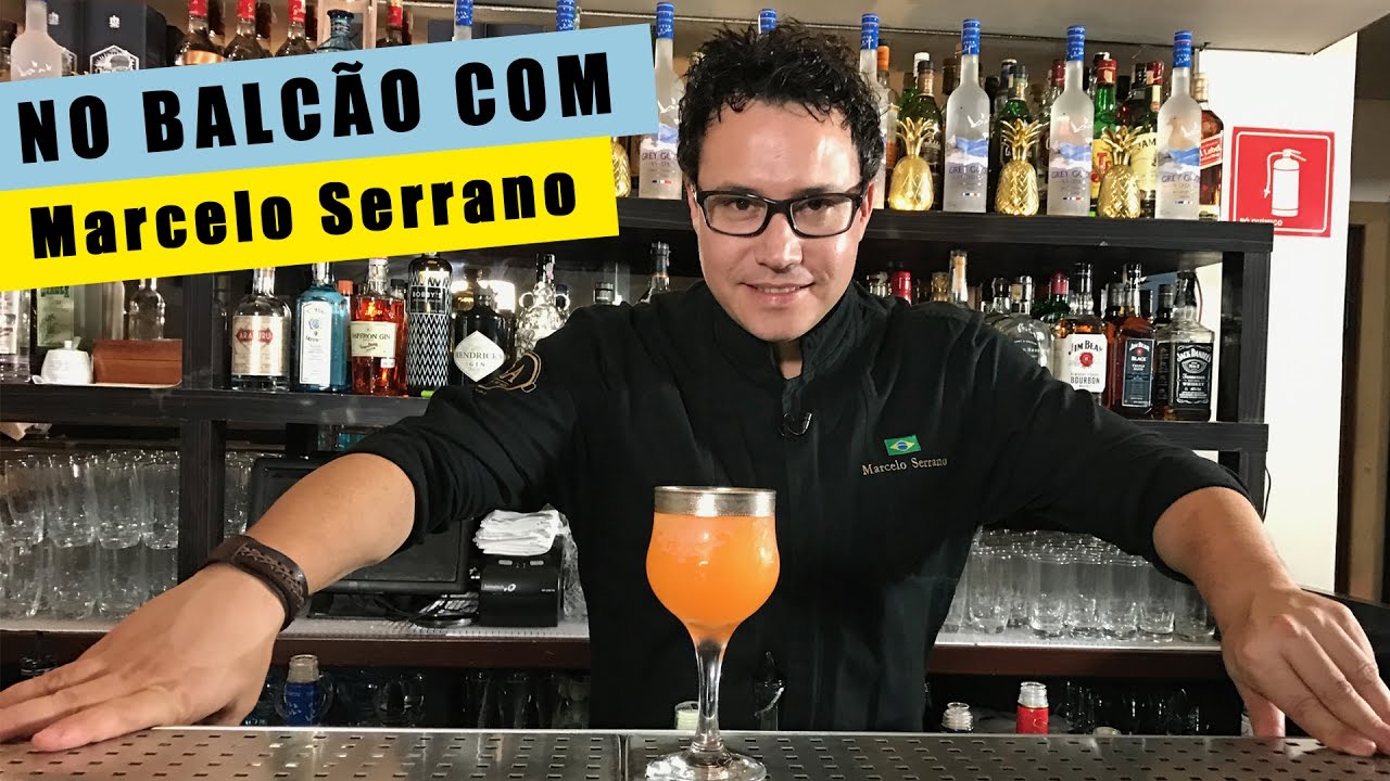 Aprenda a fazer Drinks - No Balcão com Marcelo Serrano - R.E.