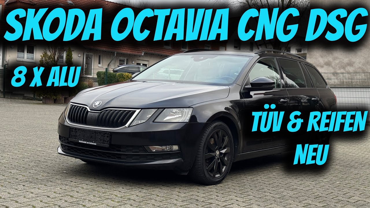 SKODA OCTAVIA DSG CNG 2019 TÜV NEU 8xALU