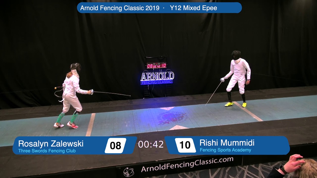 Y12 Mixed Epee Final 2019 Arnold Fencing Classic