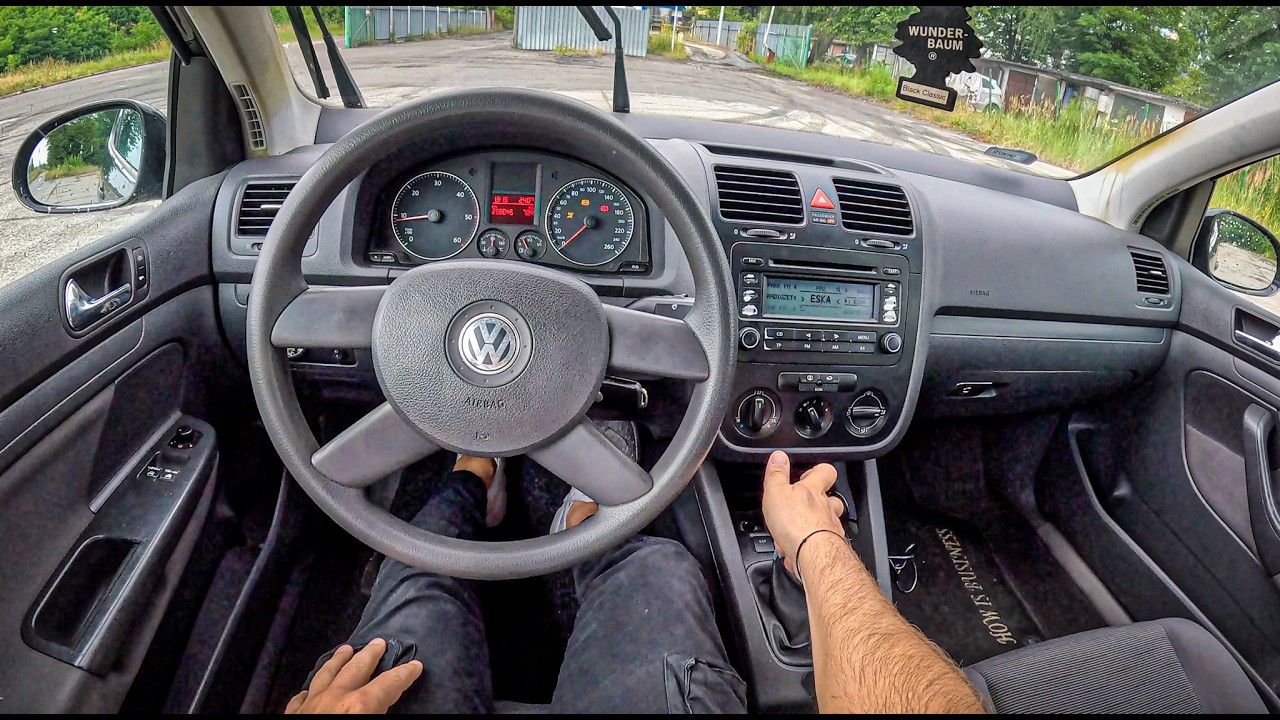 2004 Volkswagen Golf MK5 [1.9 TDI 105 hp] |0-100| POV Test Drive #2097 Joe Black