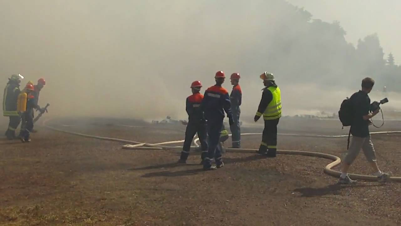 Schauübung Jugendfeuerwehr Spiesen-Elversberg 10.7.2010