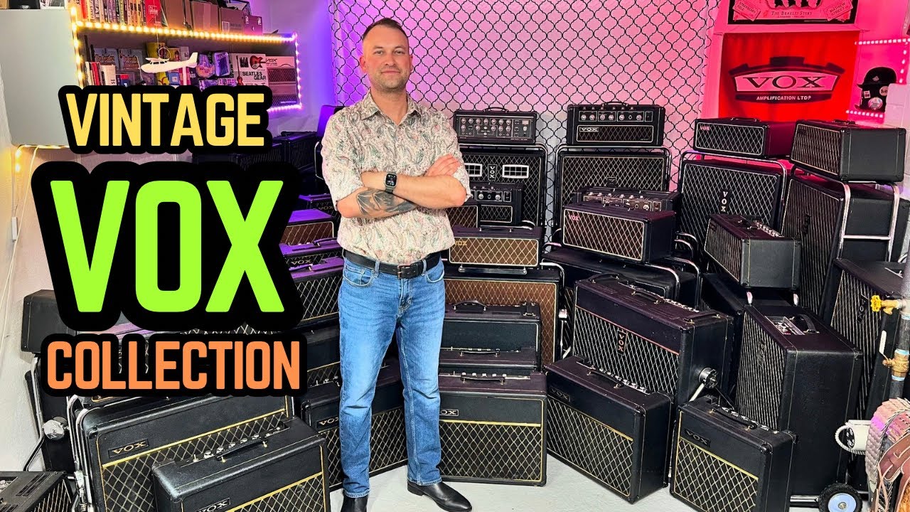 Vintage Vox Amplifier Collection & A Tribute to My Dad