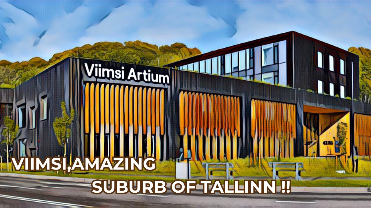 4K VIIMSI WALKING TOUR | BEAUTIFUL SUBURB OF TALLINN | ESTONIA 🇪🇪