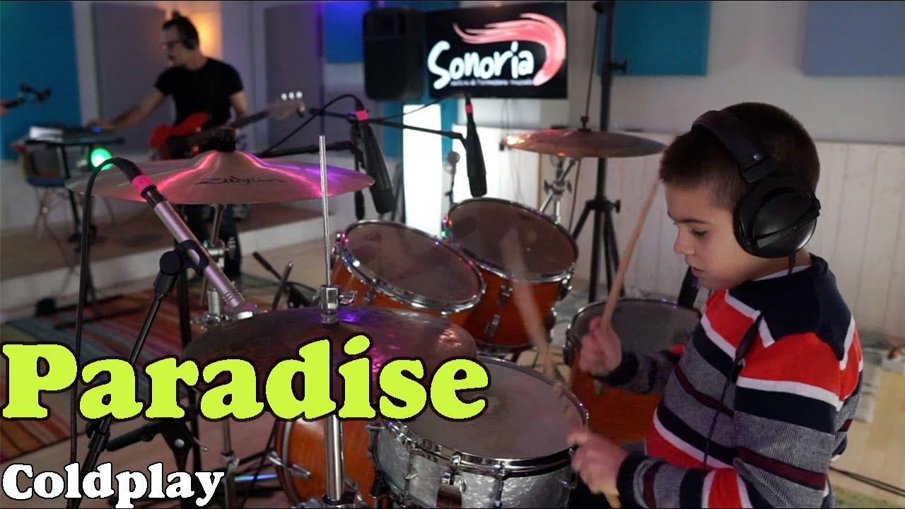Paradise (Coldplay drum cover by Pasquale Pelosi) - SonoriaRec