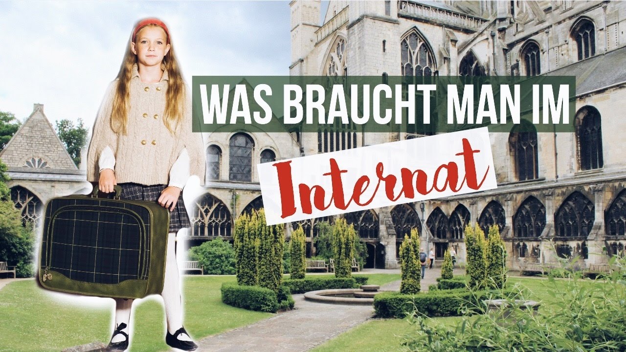 Das braucht man im Internat !!! //Hannah