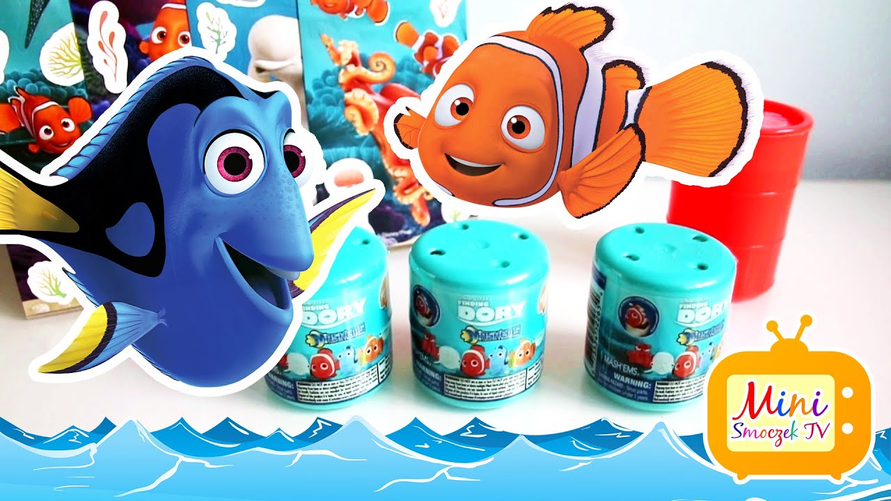 Gdzie jest Dory | Finding Dory | Buscado A Dory MASHEMS. Otwieramy zabawki niespodzianki!