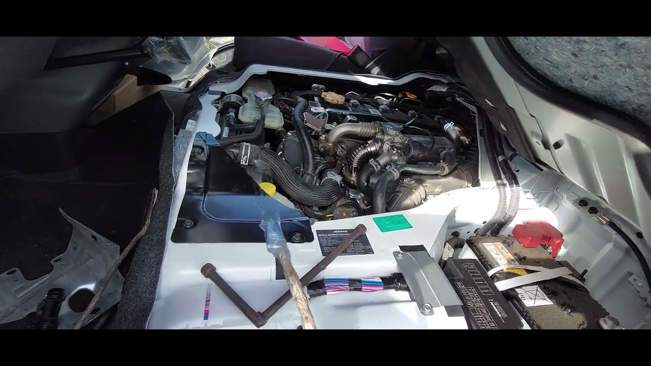 nissan urban premium engine and chassis number location for stencil