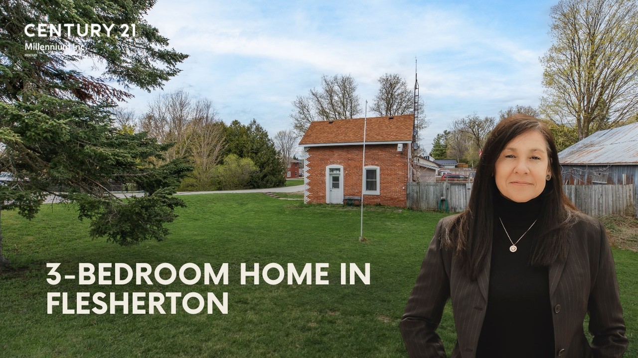 3-Bedroom Brick Home in Flesherton | 15 Ellen Street, Grey Highlands | Ontario Real Estate