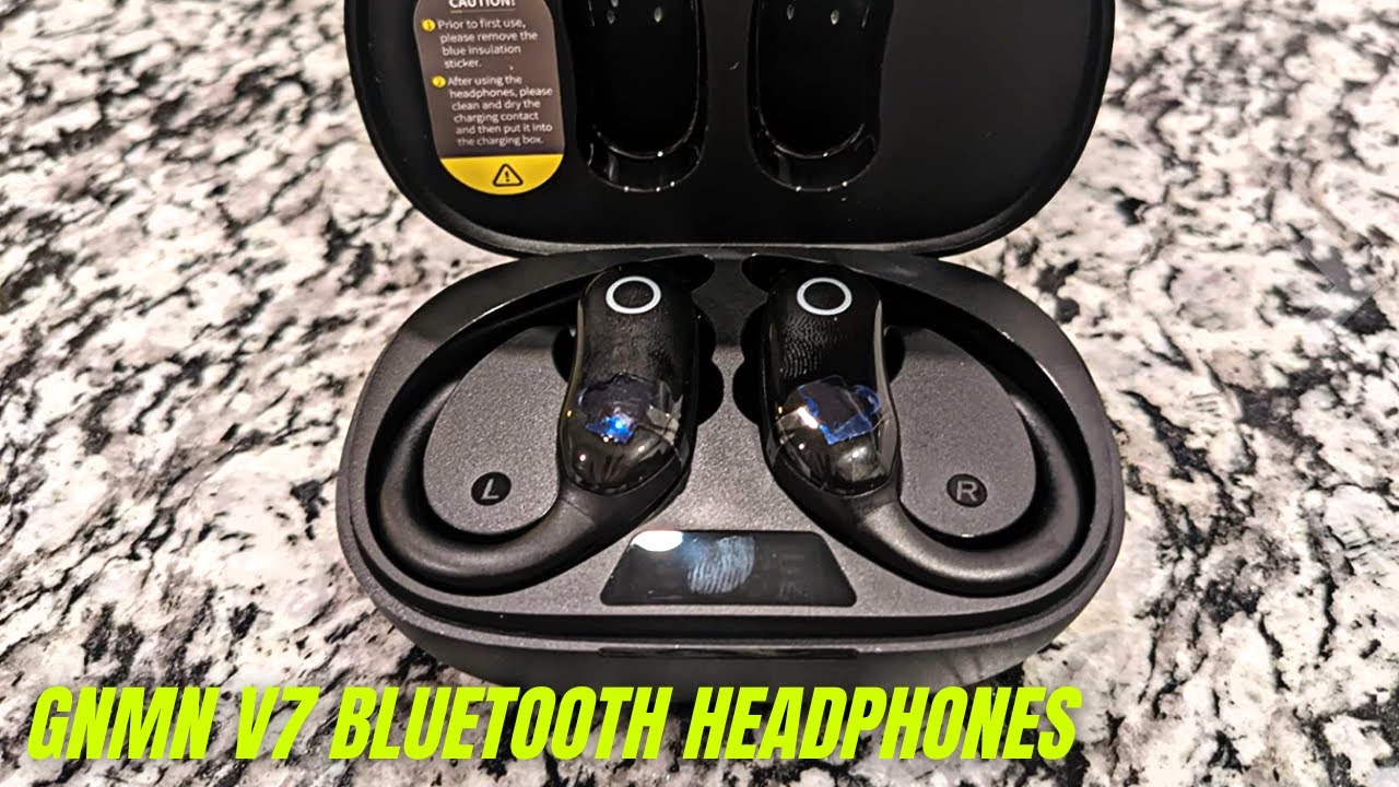 GNMN V7 Waterproof Bluetooth Headphones with Microphone Review & User Manual