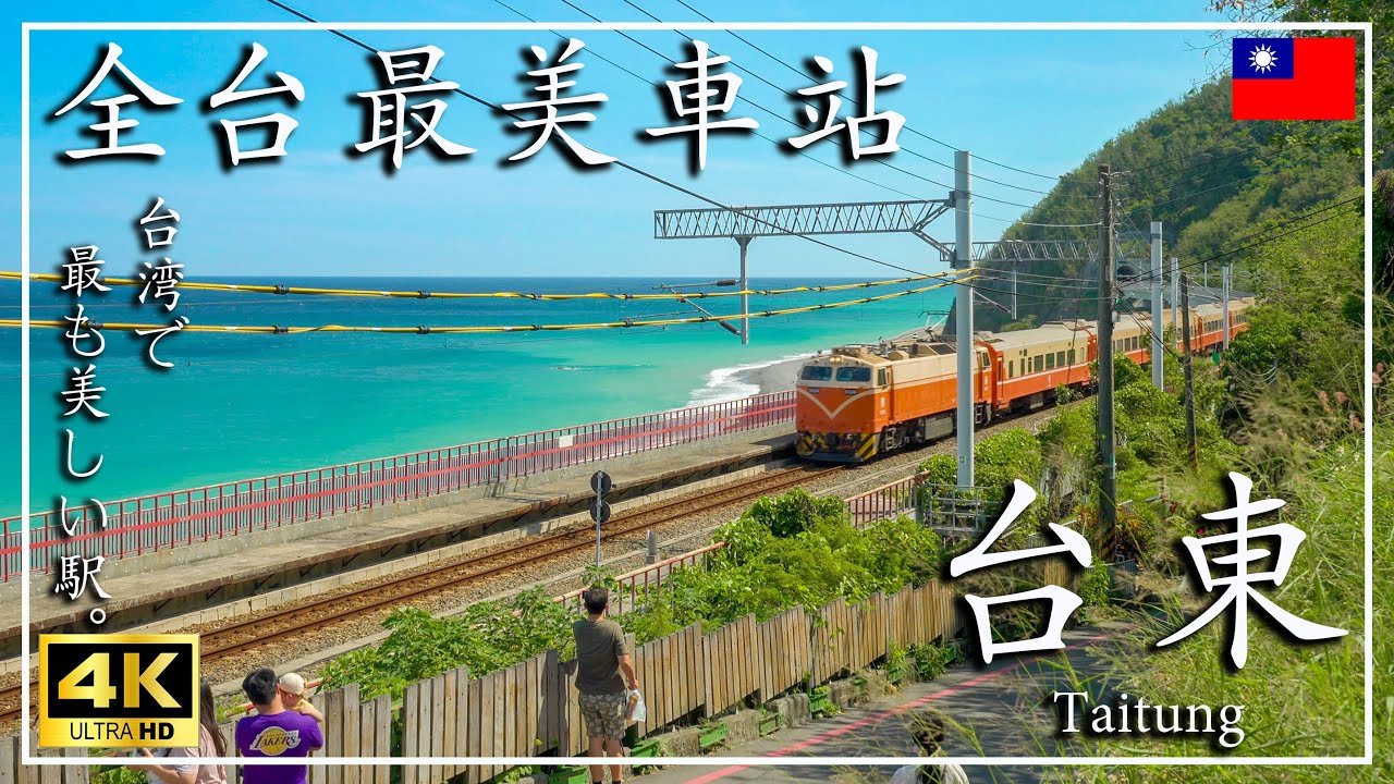 魅力溢れる台東！台湾で最も美しい駅に行ってきました😊まさかのハプニング発生、、、🥺多良駅、阿鋐炸雞、鐵花新聚落【台湾🇹🇼114】