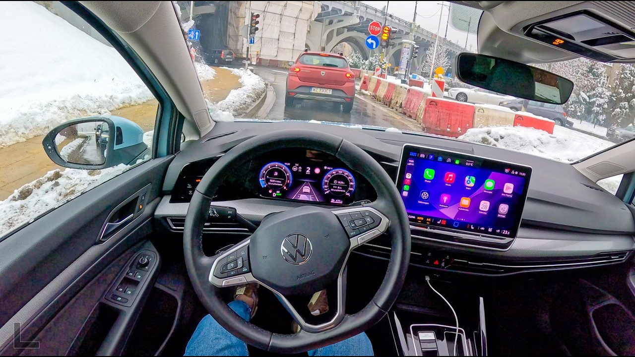 2026 Volkswagen Golf | 1.5 TSI 150 HP | POV Test Drive #2697 | Joe Black
