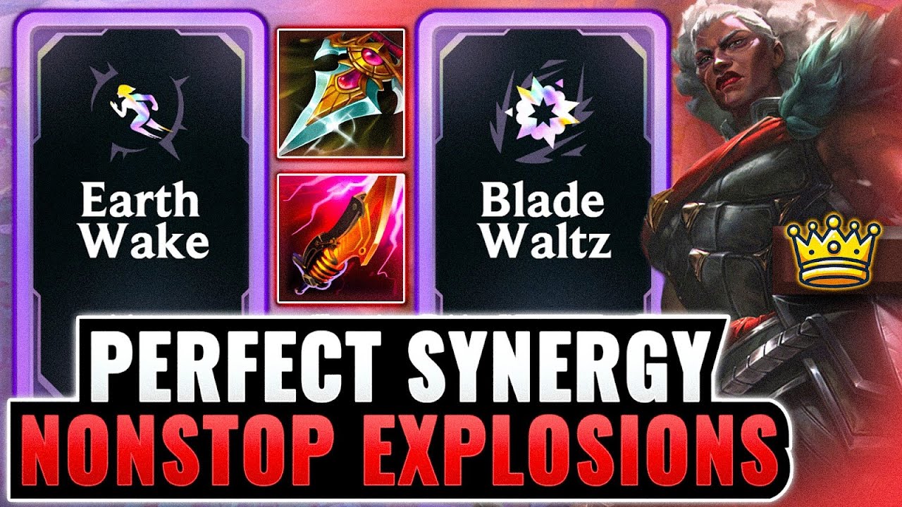 Nieskończone doskoki i eksplozje: Earthwake + Blade Waltz Ambessa | Rozgrywka na arenie ligowej
