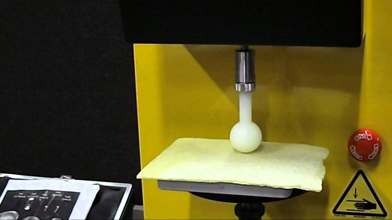 Brookfield Texture Analyzer CT3 - Pasta Sheet test by Can-Am Instruments