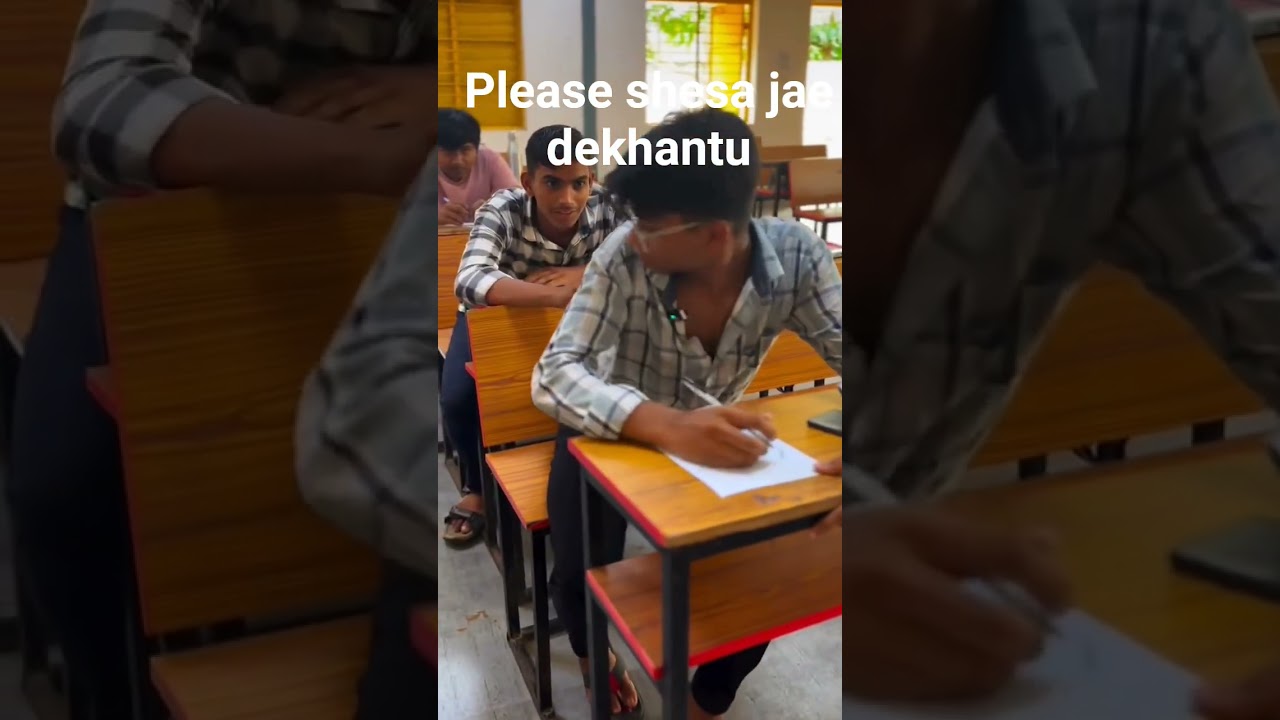 odia comedy🤣 funny comedy😂 exmi time in  class room 🤪