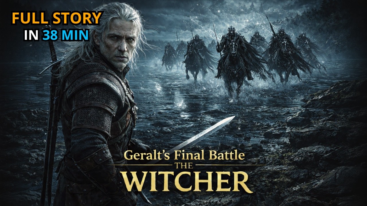 The Witcher Book 5 🌊 | The Lady of the Lake | Andrzej Sapkowski ⚔️ | Illustrated Summary 🕊️