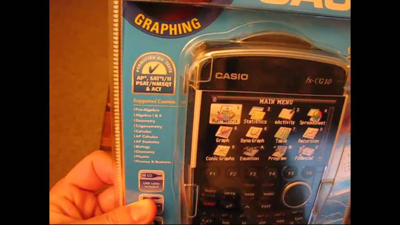 Casio Prizm fx-CG10 Unboxing