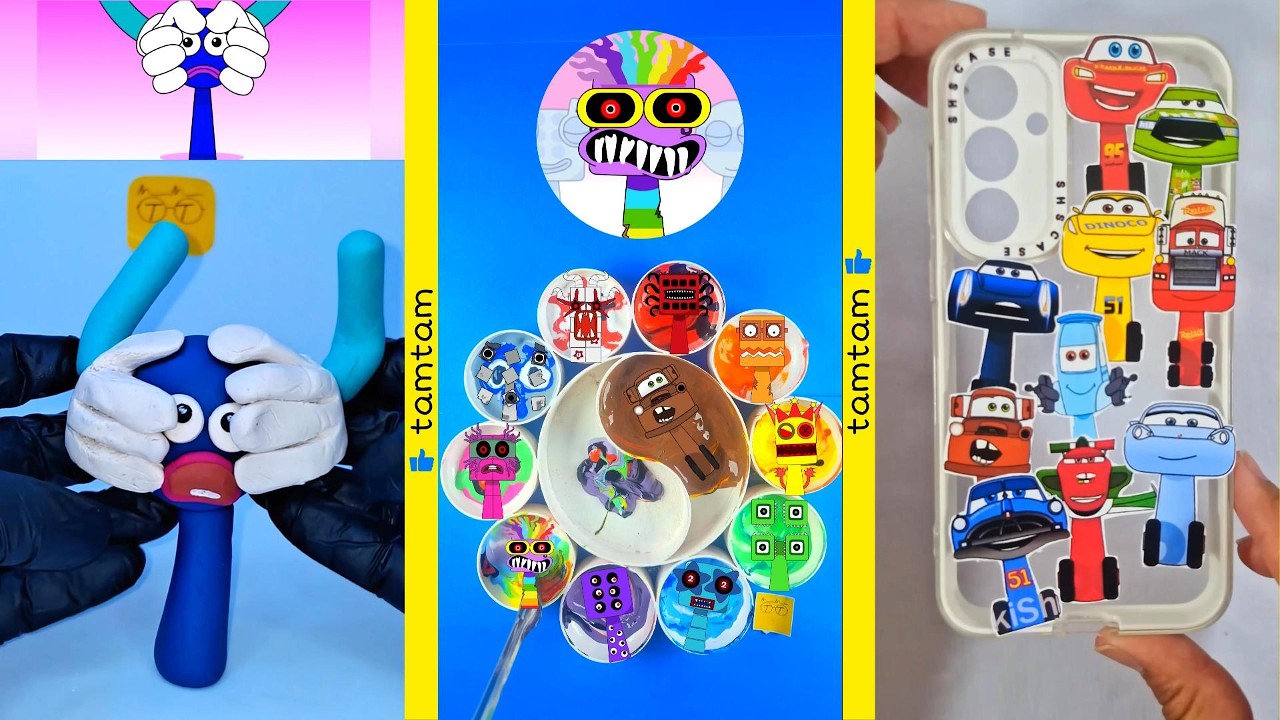 Sprunki 🎵 Mixing Colors 🌈 Clay 🟡 Challenge 🧩