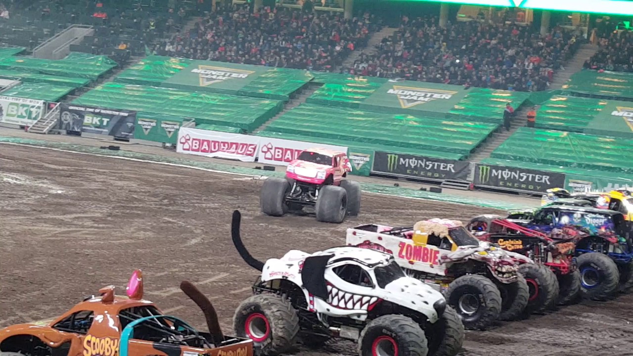 bauhaus monster jam freestyle stockholm 2016