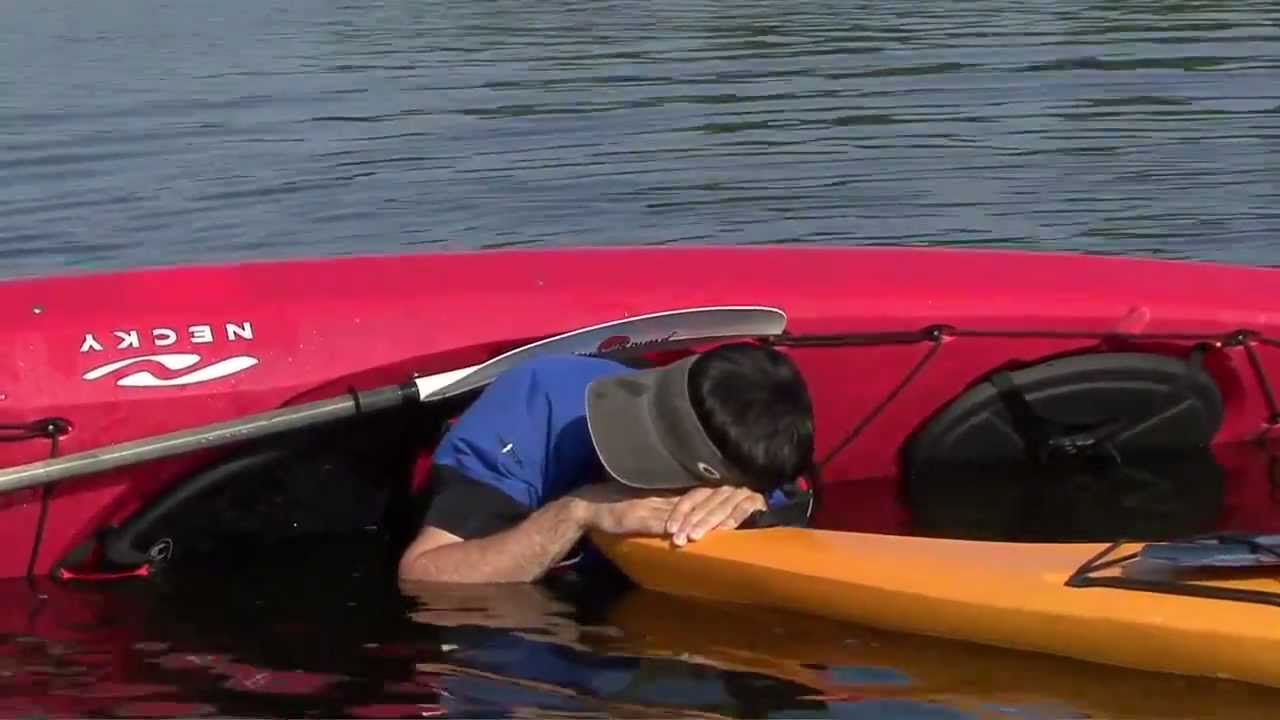 Righting the kayak and rolling. Mastering the Hip Snap.