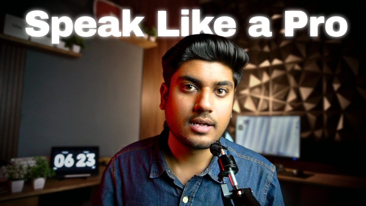 Master The Art of Speaking For Your Youtube (Videos).