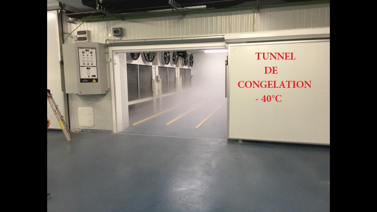 TUNNELS DE CONGELATIONS PROUDUITS ALIMENTAIRE SAFRIGO 2022