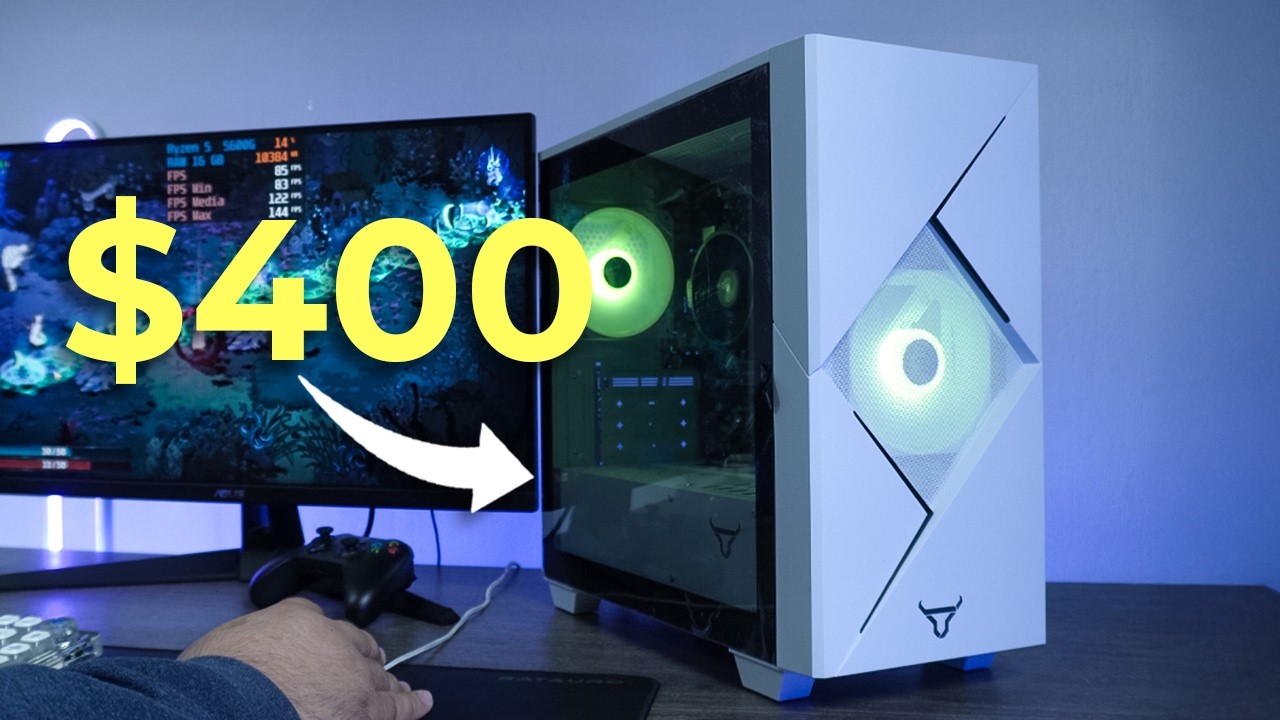 Arm&eacute; la PC gamer m&aacute;s barata de 2025 y SE PUEDE ACTUALIZAR!