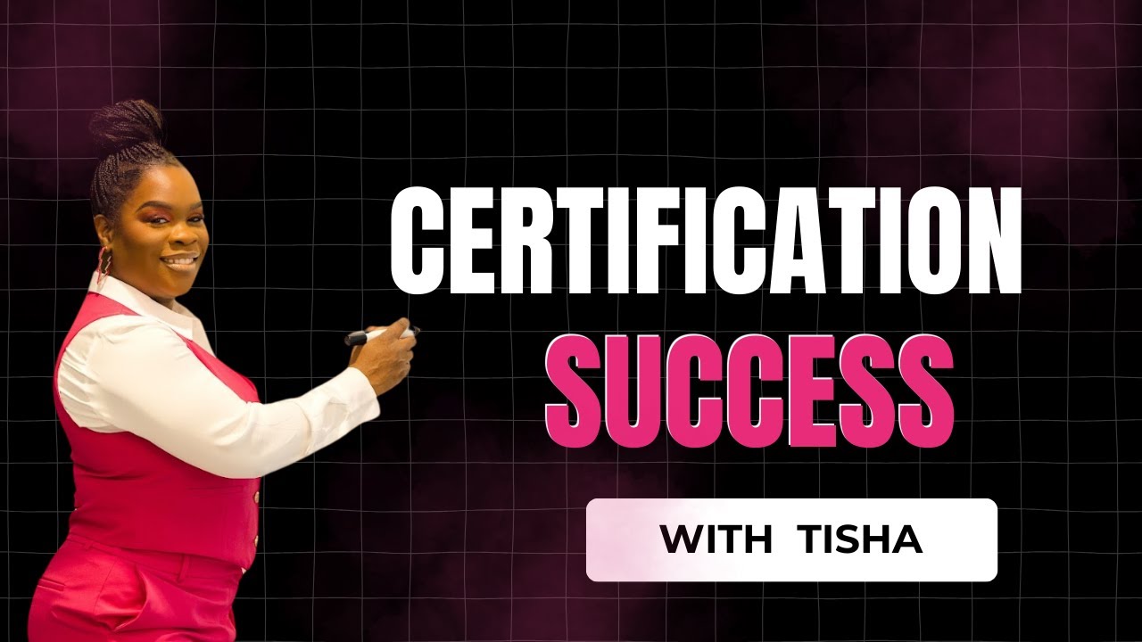Certification Success with Tisha – Your Guide to HR Certification Success!