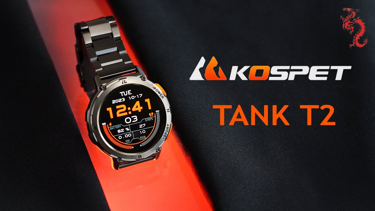 БРУТАЛЬНЫЕ IP69K УМНЫЕ часы с AMOLED за оверпрайс //KOSPET TANK T2 Special Edition